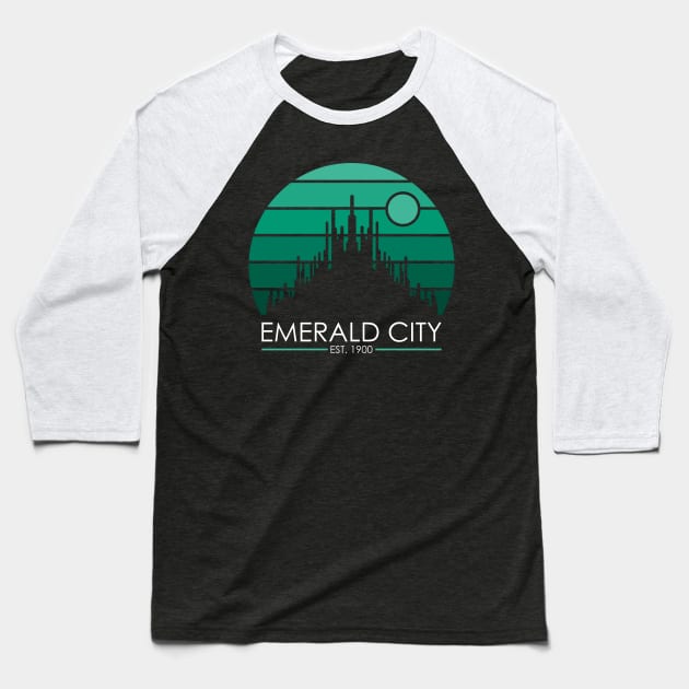 Oz City Baseball T-Shirt by nickbeta